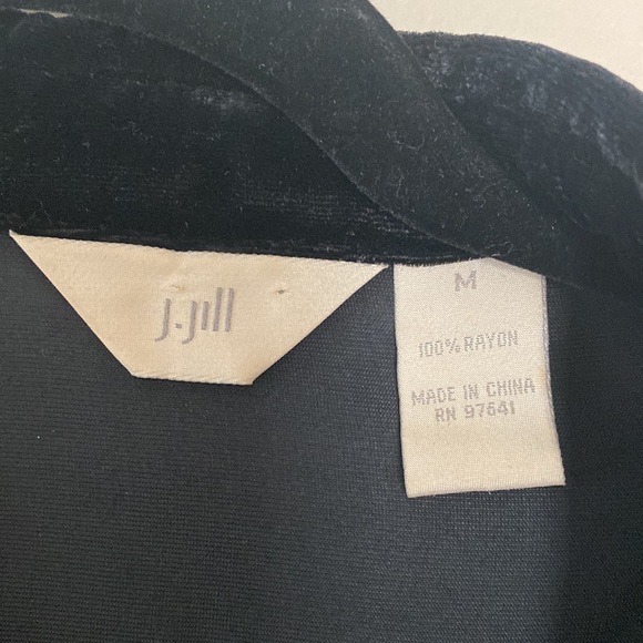 Velvet Blazer size M JJill - Picture 2 of 4